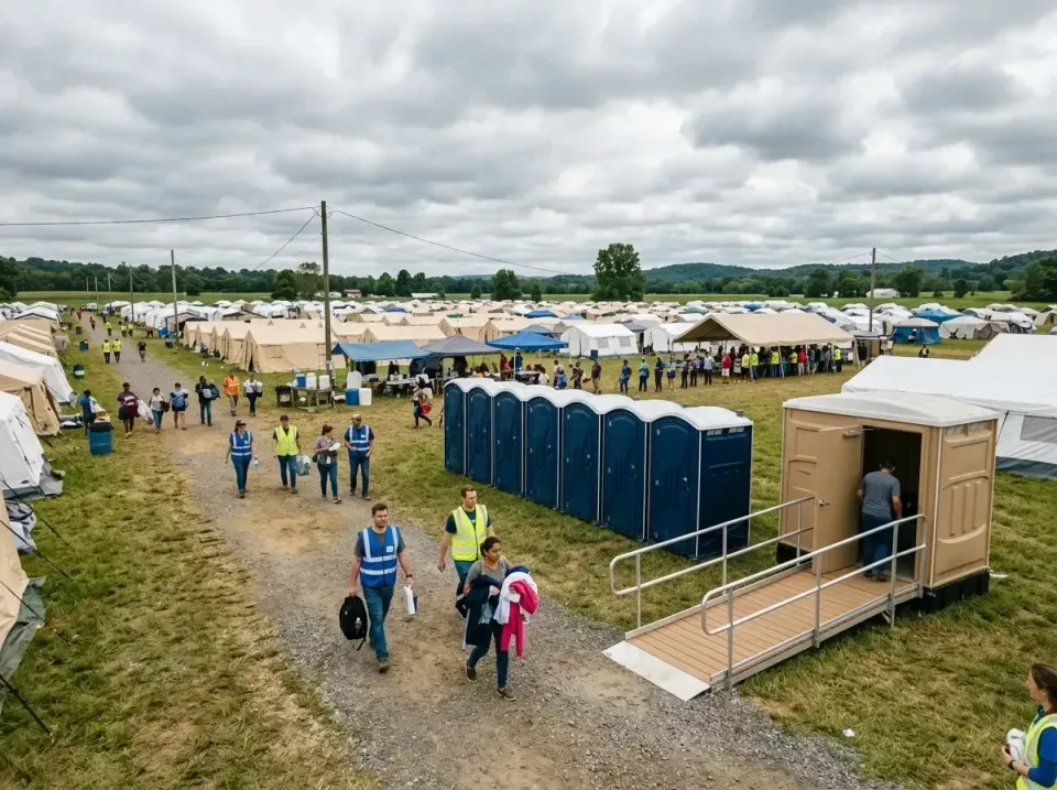disaster-relief-camp-restrooms-010 — frequently asked questions, Dumpster & Portable Bathrooms Rental in Valley Center, KS